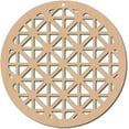 thumbnail image 1 of 12inch Laser Cut Wooden Wall Sculpture Torus Wall Art Home Decor Sacred Rhombus Geometry Meditation Spiritual Symbol Unfinished for Housewarming Home Office Studio Decoration Rhombus, 1 of 7