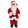 12inch Santa Figurines Doll Christmas Sitting Santa Claus Decoration