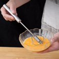 thumbnail image 1 of 12inch Stainless Steel Semi-Automatic Whisk, Hand Push Rotary Blender Egg Mixer Stirrer Kitchen Tool, 1 of 3