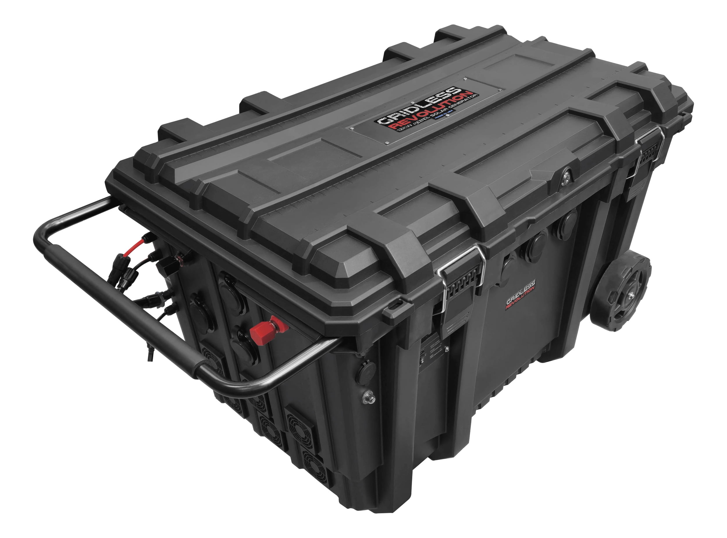 12kW (36kW Surge) Rebel Solar Generator, Whole Home Off-Grid Solar Generator 120V/240V
