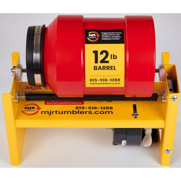 12lb Rotary Rock Tumbler MJR TUMBLERS Winner Best High End Unit 2019, 20 & 2021
