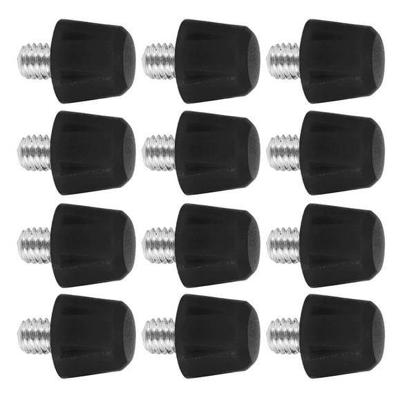 12lots Conical Football Boot Studs Weather Resistant Soccer Cleat Studs for Ground Grip and Sports Shoe