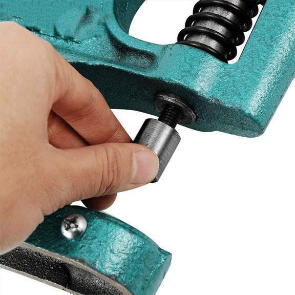 12mm (1/2 Inch) Flat Head + 10mm Flat Head Punching Die for Hand- Grommet Machine Eyelet Hole Punch Tool,2 * 12mm + 10mm Flat Head Punching Dies