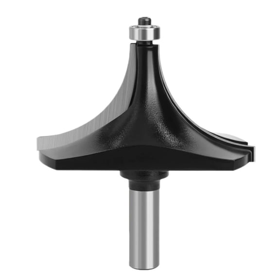 12mm 1/2 Shank Big Corner Round Router Bit For Edging Woodworking Mill Classical Cutter Milling Cutter ,High Efficiency
