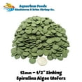 thumbnail image 1 of 12mm-1/2" Spirulina Algae Sinking Wafers, Tropical Fish Food...8oz, 1 of 4