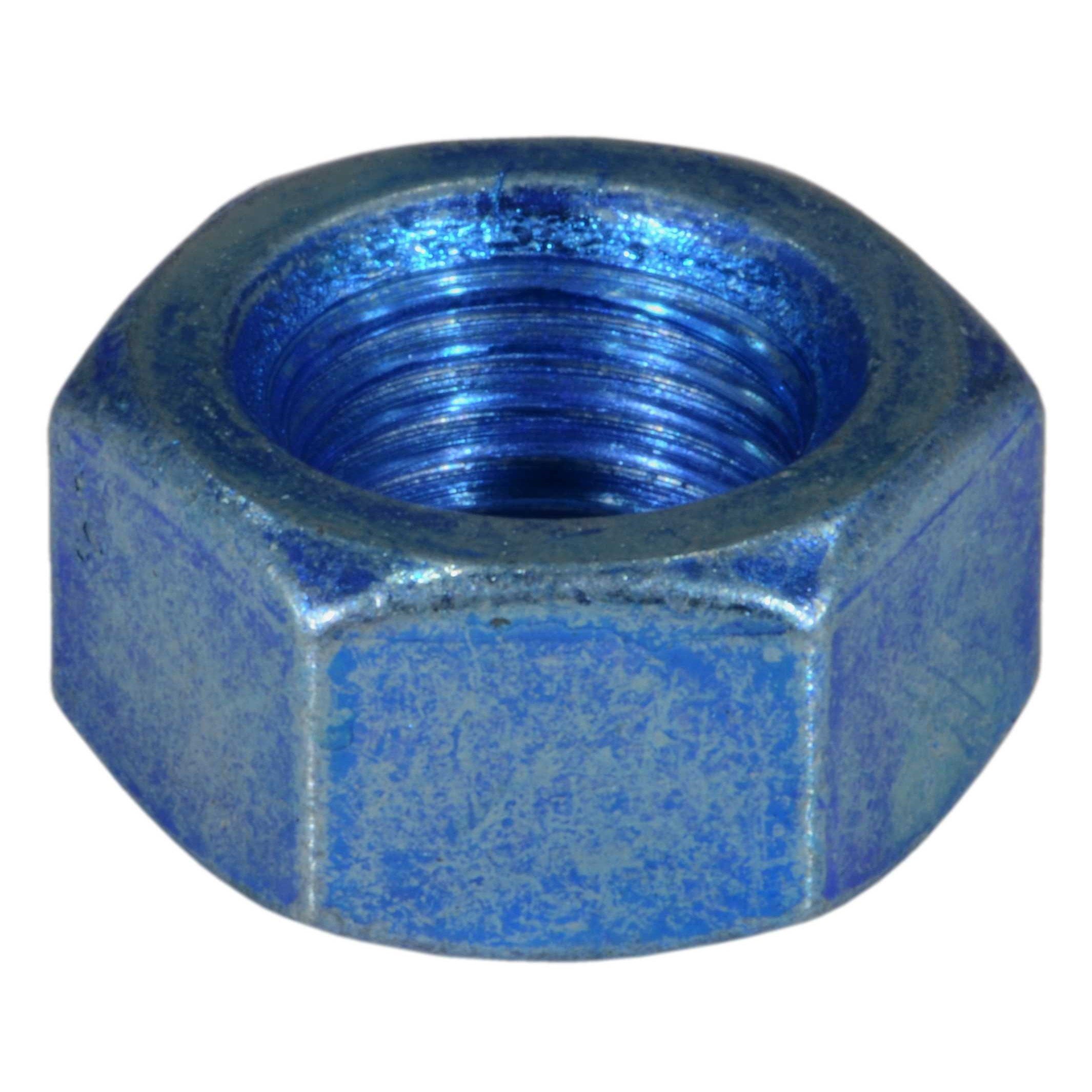 12mm-1.25 Zinc Plated Class 8 Steel Extra Fine Thread Hex Nuts (10 pcs ...
