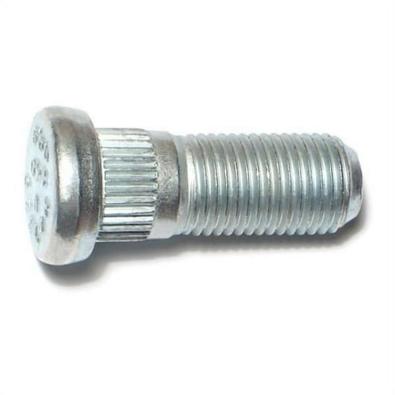 12mm-1.25 x 13mm x 32mm Zinc Plated Class 10.9 Steel Extra Fine Thread Automotive Wheel Studs