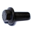 thumbnail image 1 of 12mm-1.75 x 30mm Black Phosphate Class 10.9 Steel Coarse Thread Hex Washer Head Flange Bolts, 1 of 1