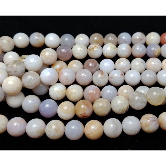 12mm 15.5" Australian Agate Smooth Round Beads Genuine Gemstone Natural Jewelry Making