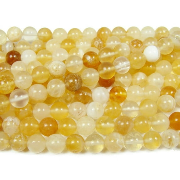 12mm 16 Inches Autralian Yellow Opal Round Beads Genuine Gemstone Natural Jewelry Making