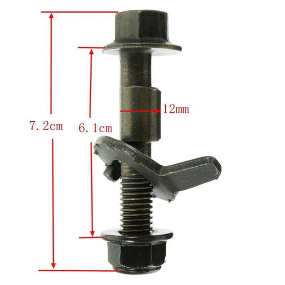 12mm 4 Wheel Eccentric Screw Alignment Lobe Bolt 10.9 Green Car Parts Tool