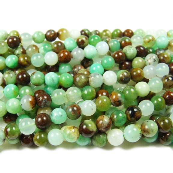 12mm Australian Chrysoprase Smooth Round Beads Genuine Gemstone Natural Jewelry Making
