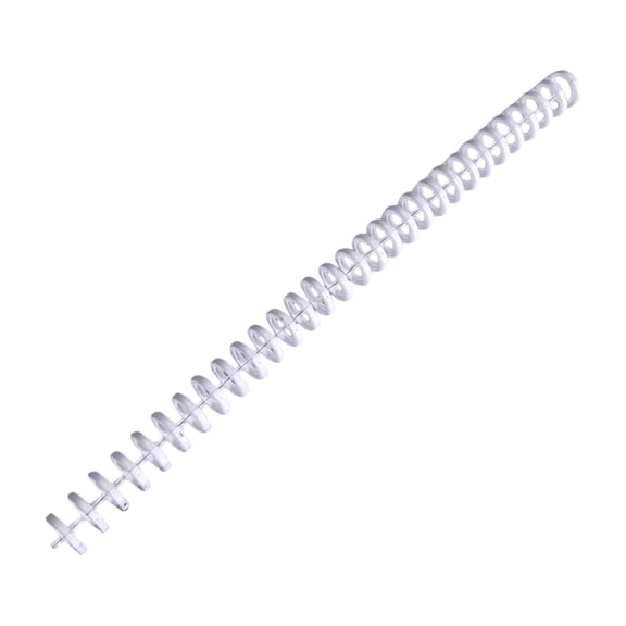 12mm Binding Spines Soft PVC Binding Combs for Refillable Notebook Planner 30 Rings Comb Binder Spines Binding Coils