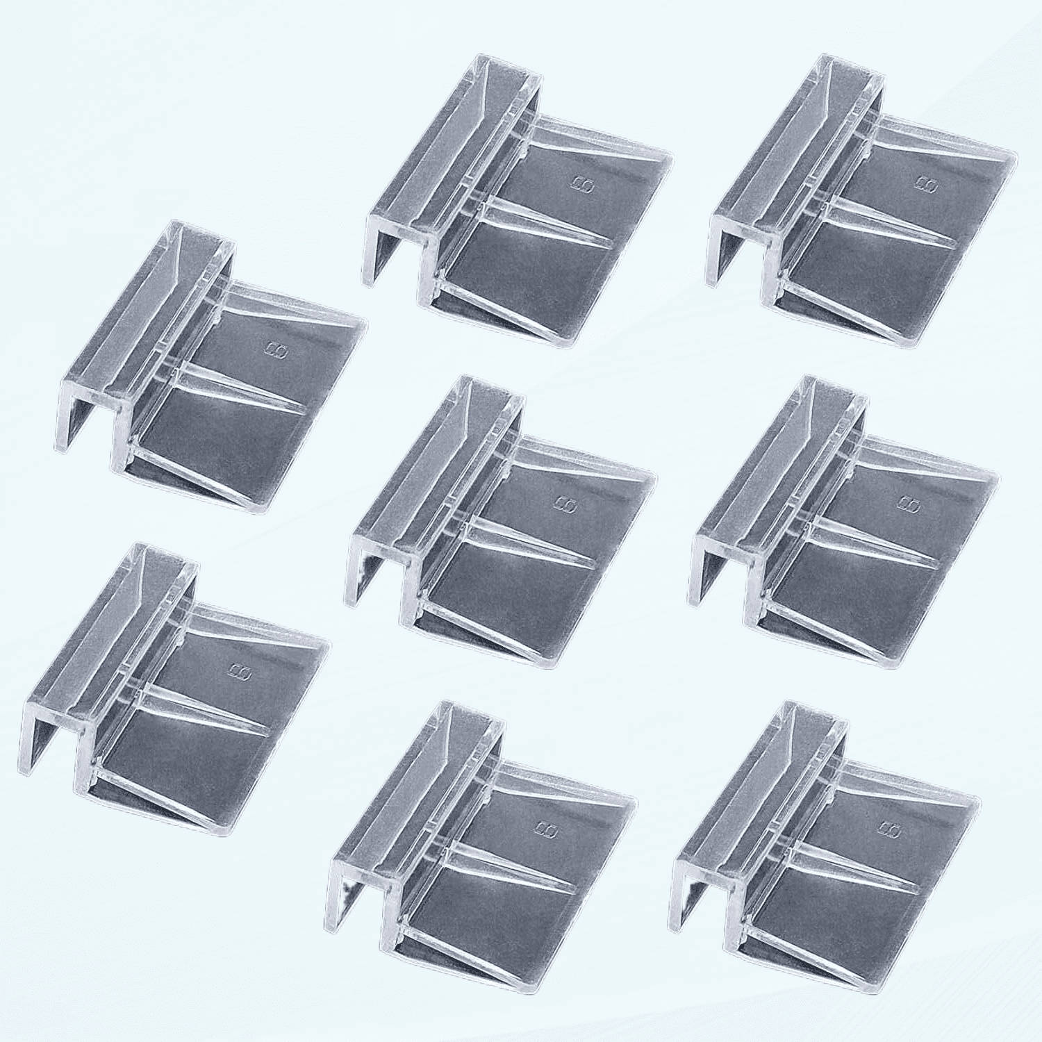 12mm Clear Aquarium Glass Cover Clip Acrylic Replacement Fish Tank Glass Top Clips Support