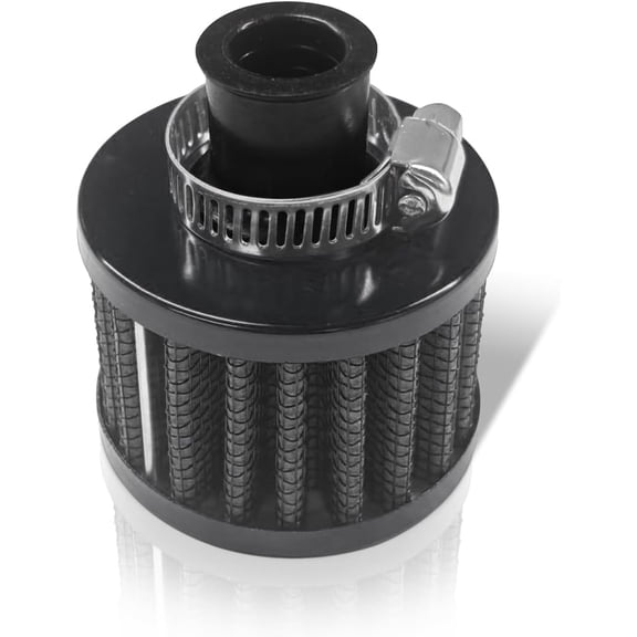 12mm Cold Air Intake Filter  Round Tapered Valve Cover Breather, High Flow for Car & Motorcycle