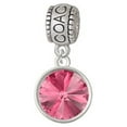 thumbnail image 1 of 12mm Crystal Rivoli - Hot Pink - Coach Charm Bead, 1 of 1