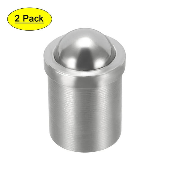 12mm Dia Door Closet Ball Catch Latch Catcher Stainless Steel 2Pack