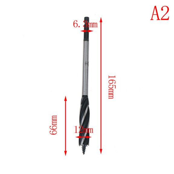12mm Drill Bit Set Wood Fast Cut Auger Carpenter Joiner Tool