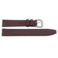 thumbnail image 1 of 12mm Genuine Leather Textured Matte Brown Watch Band, 1 of 1