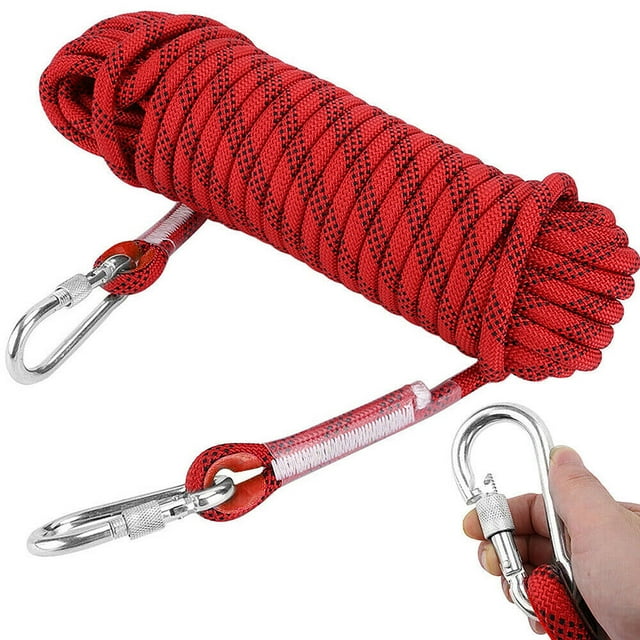 12mm Heavy Duty Outdoor Climbing Rope Rock Tree Rappelling Gear