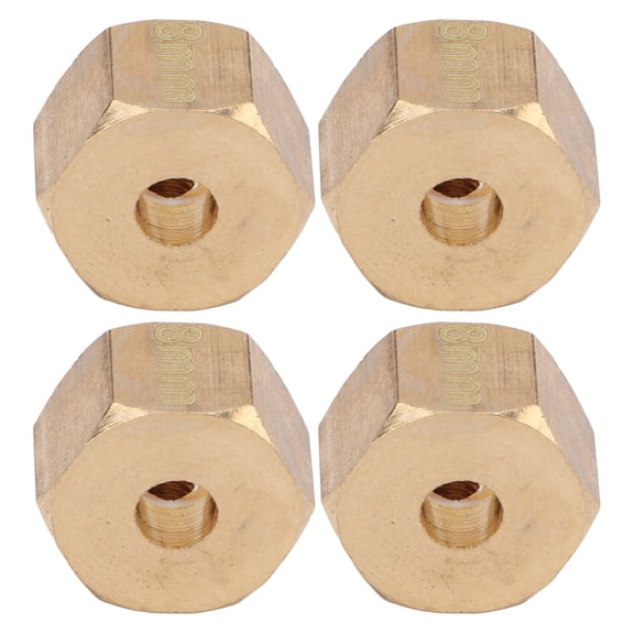 12mm Hex Adapter For 1/10 RC Cars, Extended Wheelbase Stability, 4pcs Set