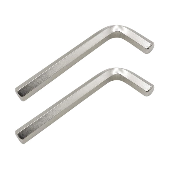 12mm Hex Key Wrench Set, 2Pcs Precision L-Shaped Allen Wrenches, Sturdy Hexagon Tool Kit for Repairing Bikes & Furniture, Small Metric Hex Spanner with Hex Head Replacement
