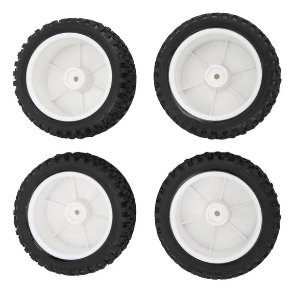 12mm Hex RC Wheels and Tires RC Rims and Tires 12mm Hub, Practical and sturdy, Strong Cushion, Easy to Install, Front Rear Wheels for 1/10 RC Off Road Car, Fit for HSP, HPI,
