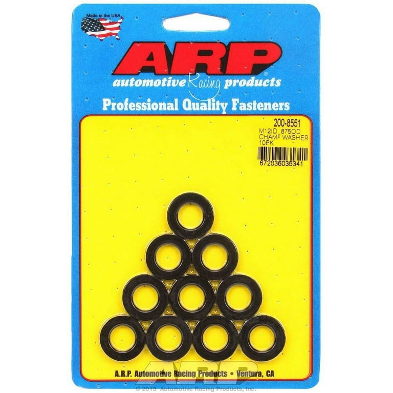 ARP 12mm ID Washers 10pk .875 OD Chamfer ARP 12mm ID Washers 10pk .875 OD Chamfer
