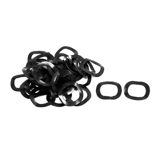 12mm Inner Dia 18mm Outer Dia 0.3mm Thickness Compression Type Wave Washer 50Pcs