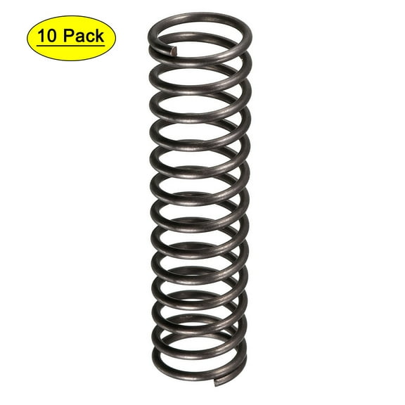 12mm Outer Diameter 1.2mm Wire Dia 45mm Long Compression Spring 10Pcs