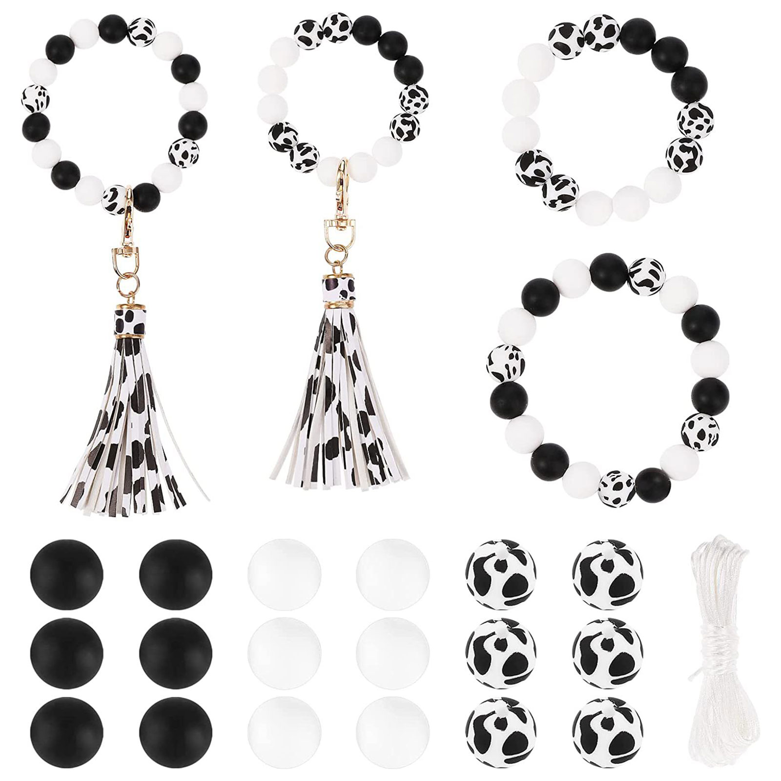 12mm Silicone Loose Beads for Keychain Silicone Beads Round Silicone ...