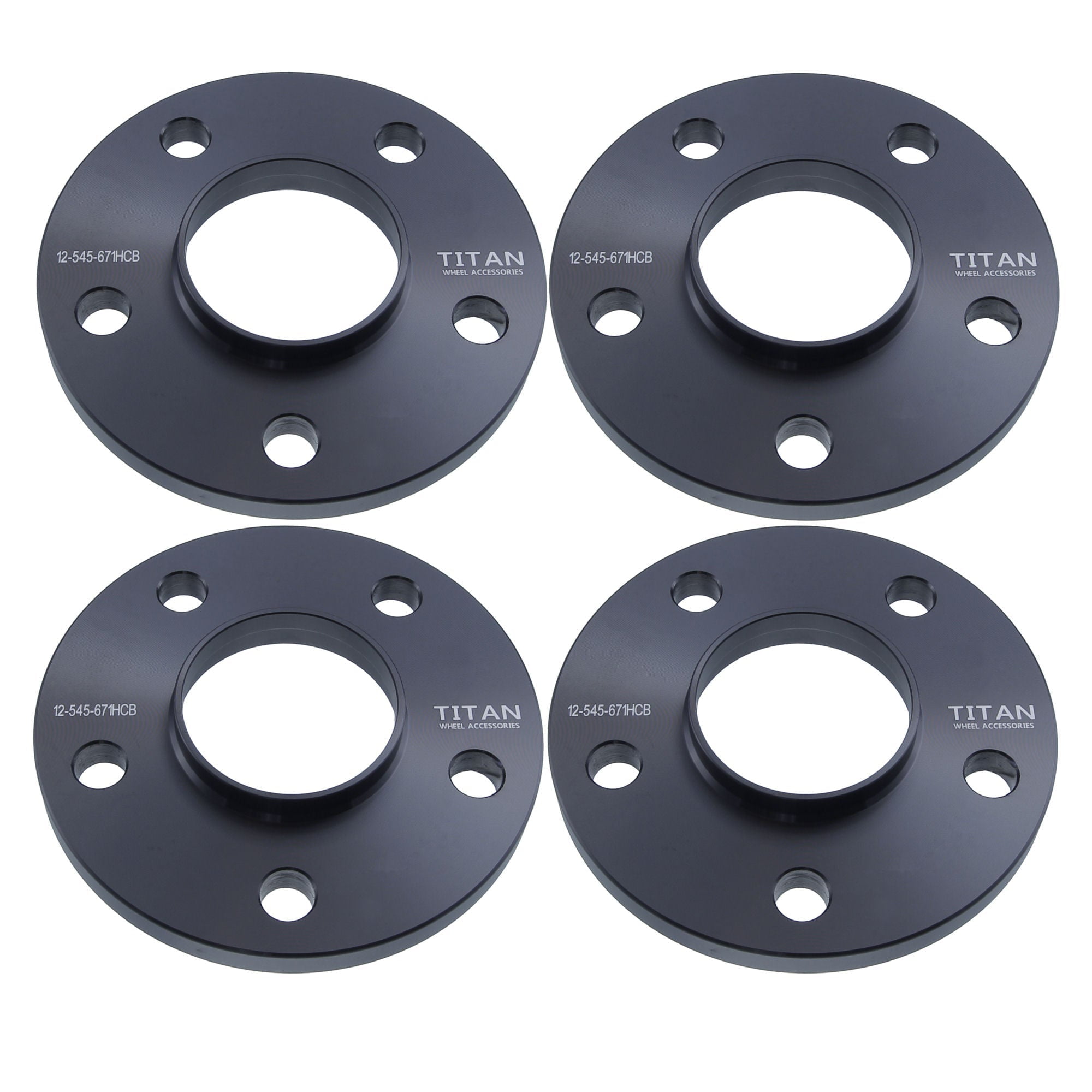 12mm Titan Wheel Spacers for Mazda RX7 RX8 Miata 5x114.3 67.1