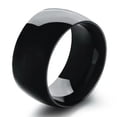 thumbnail image 1 of 12mm Titanium Steel Wedding Band Gift Promise Finger Ring Male Jewelry Size 7-13, 1 of 9