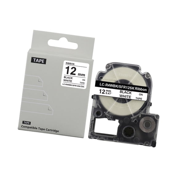 12mm Width Decorative Paper Tape Consistent Labeler Ribbon For Individualized Donations And Home Undertakings