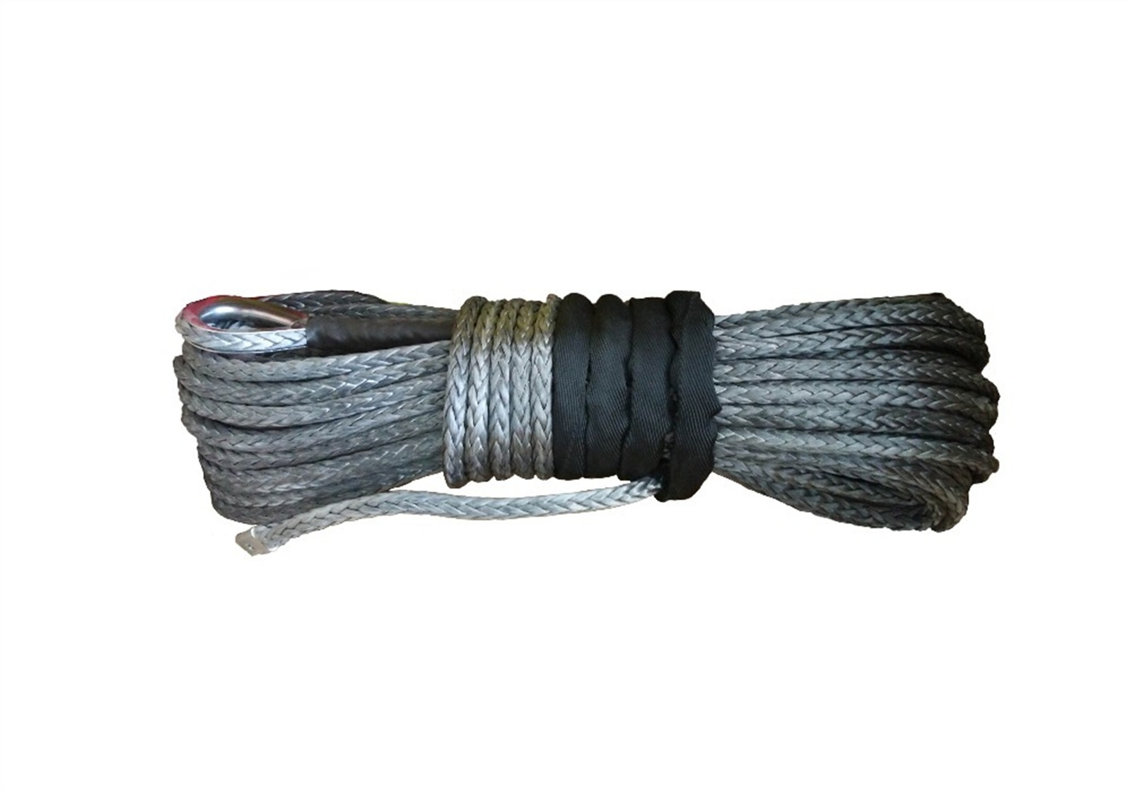 1/4" X 50ft Synthetic Winch Rope - 10,000 Lbs Breaking Strength, Blue, For ATV/4WD Recovery