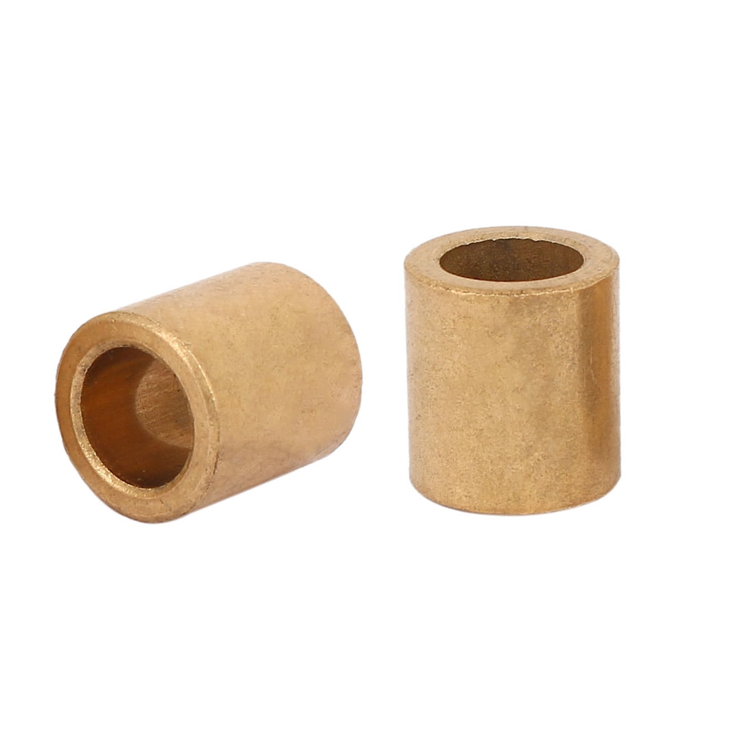 2 Douilles Auto-lubrifiantes En Laiton 12x18x20mm - Roulements à Buse, Neuves
