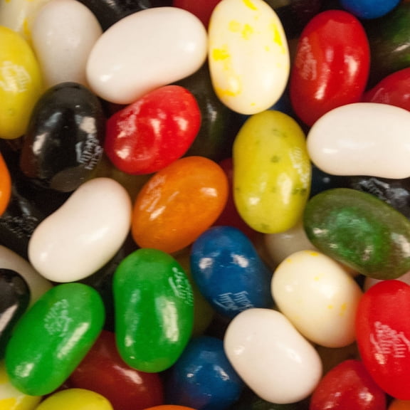 12oz Bag Rainbow Assorted Flavored Jelly Beans - Colorful Fruity Candy for Parties & Candy Bowls (300ct)