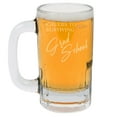 thumbnail image 1 of 12oz Beer Mug Stein Glass Gift Cheers To Surviving Grad School Graduation Graduate Grad, 1 of 1