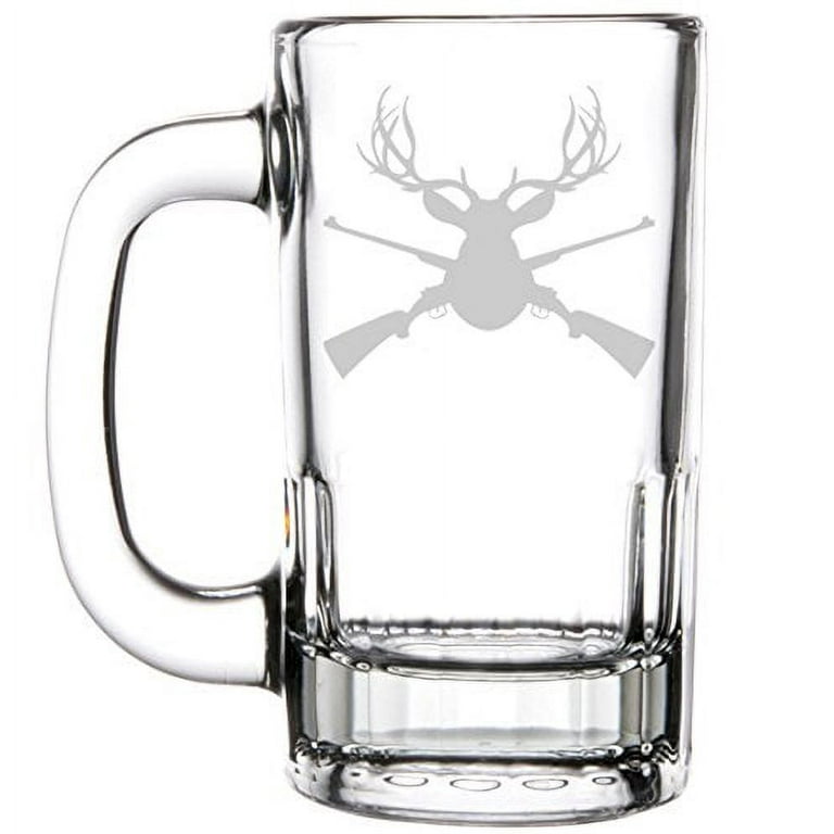 Set of 4 Elk Head Beer Glasses