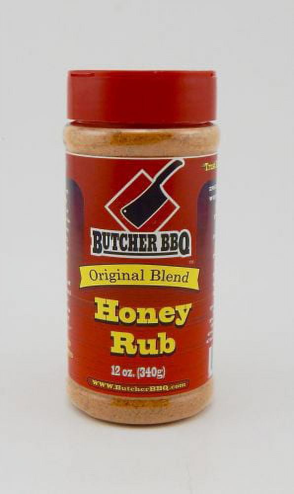 Butcher BBQ Honey Rub Original Blend 12.5 Oz BBQ Dry Rub Seasoning
