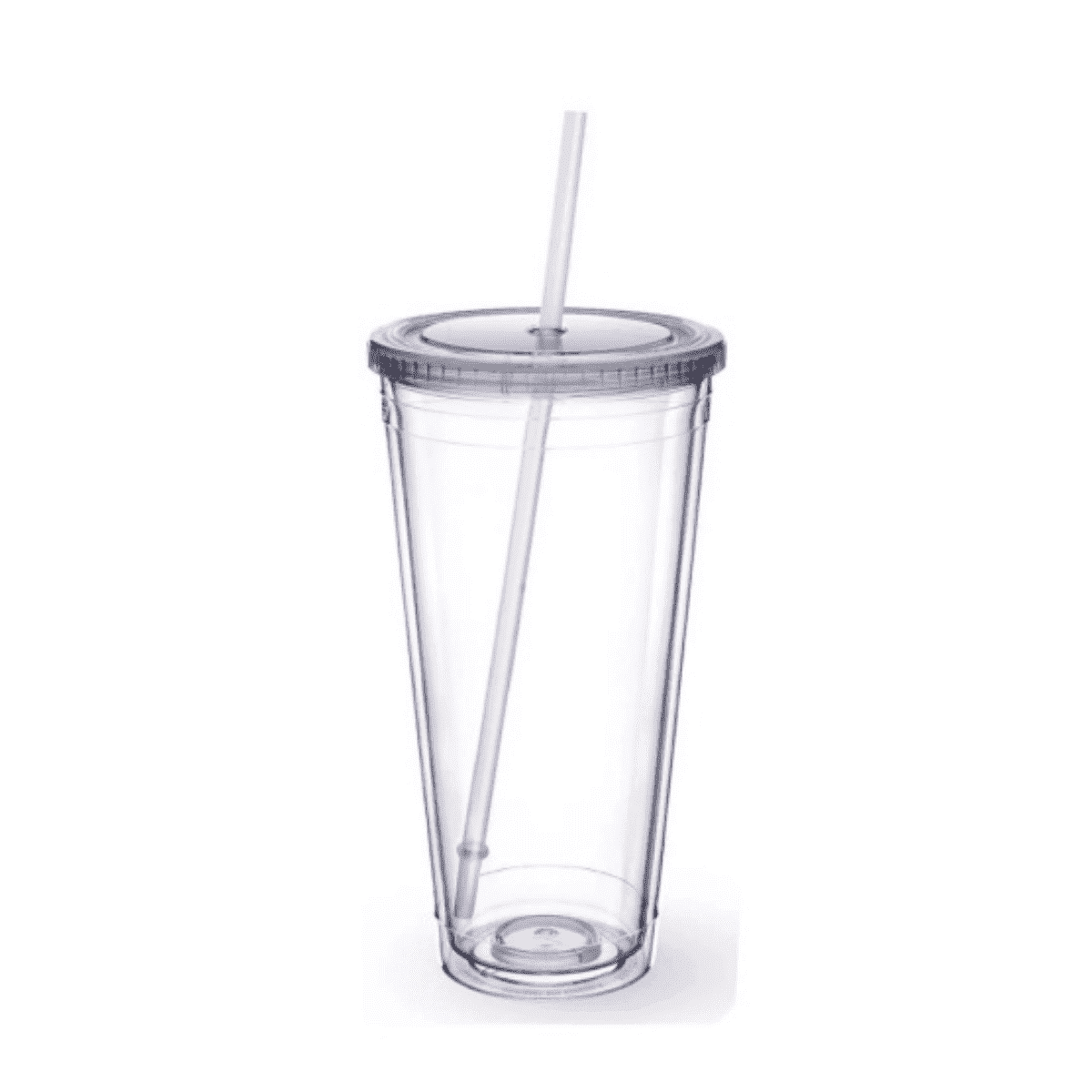 Double Walled Insulated Plastic Tumblers,12oz Clear Acrylic Tumbler,Reusable  Cold Drink Tumbler with Straw and Lid,Iced Coffee Cup for  Bars,Homes,Picnics,Office - Walmart.com