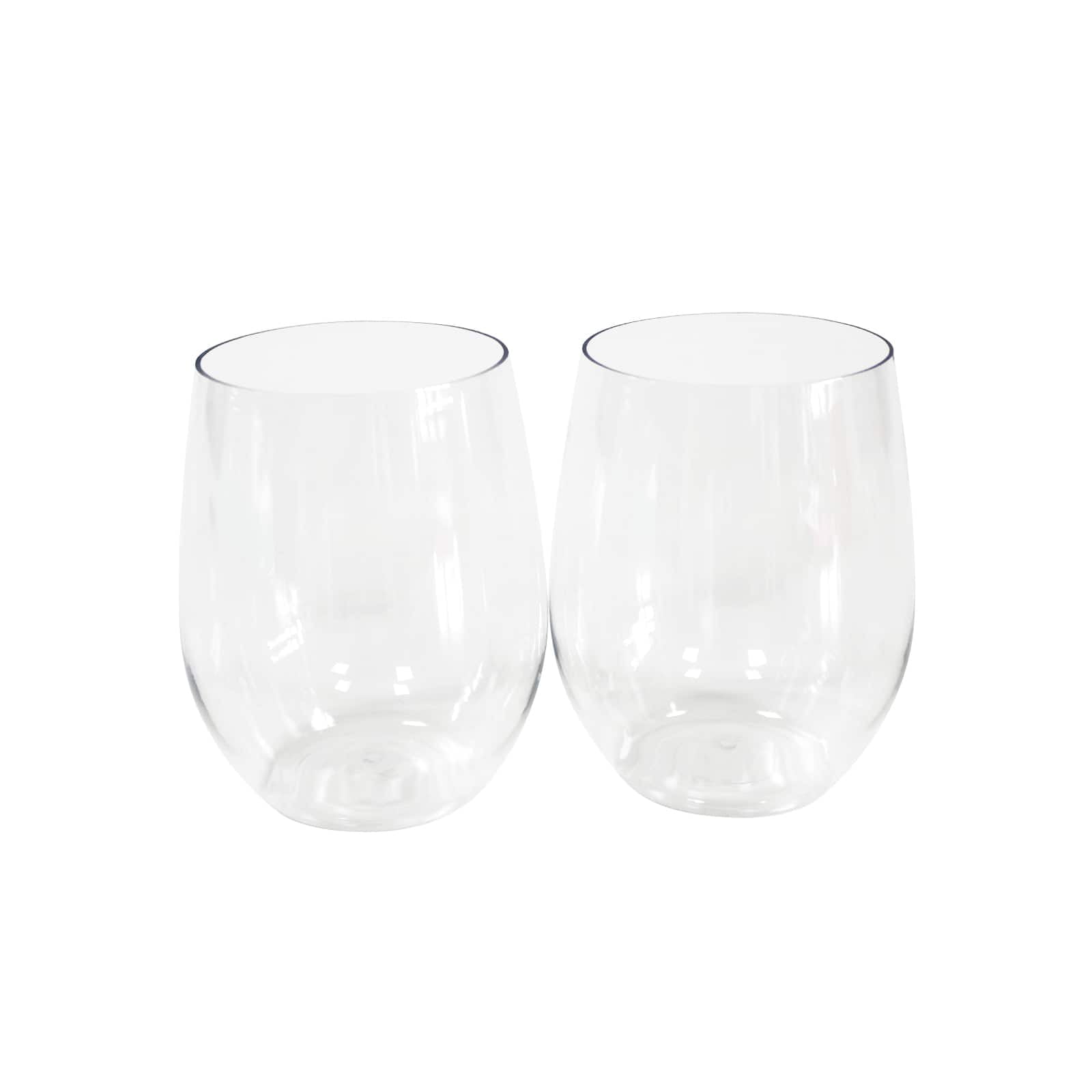 ColoVie 15 oz Stemless Wine Glasses Set of 6, Large Colored Wine Glasses,  Short Wine Glass Set for R…See more ColoVie 15 oz Stemless Wine Glasses Set