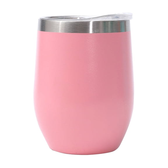 12oz Double Layer Vacuum Mug for Hot and Cold Drinks Insulated, Small Beer Mug Mini U Shape Stainless Steel Cup for Parties, Insulated Drinking Glass for Home Bar Travel and Camping Use