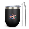 thumbnail image 1 of 12oz Easter Egg Tumbler with Lid & Straw, Insulated Stainless Steel Wine Cup, [Easter Theme] Print, 1 of 5