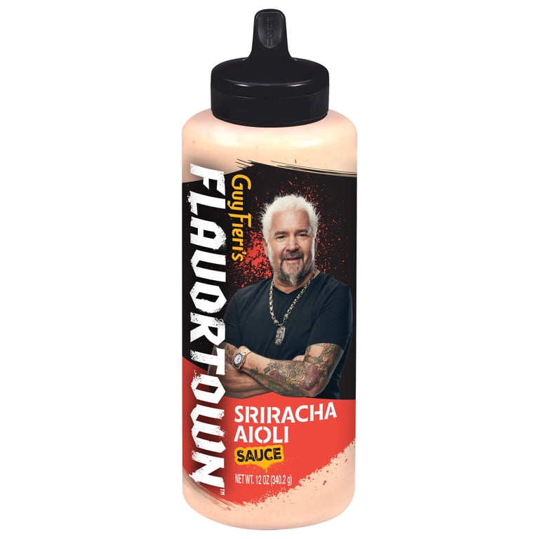 Flavortown Sriracha Aioli Sauce 12 oz - Walmart.com