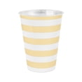 thumbnail image 1 of 12oz. Gold Stripes Plastic Cups by Celebrate It® - 8ct., 1 of 2
