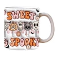 thumbnail image 1 of 12oz Halloween Ghost Coffee Mug - Cute Ceramic Ghost Pumpkin Pattern Mug Coffee Cup Halloween Accessories Birthday Gifts for Kids Adult, 1 of 5