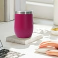 thumbnail image 1 of 12oz Insulated Stainless Steel Coffee Mug, Vacuum Insulated Double Wall Travel Cup with Lid, 1 of 1