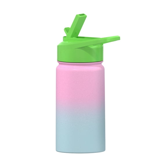 12oz Large Stainless Steel Insulated Mug, Leak Resistant Iced Tumbler, Portable Thermal Cup for Outdoor, Car and Daily Drinking