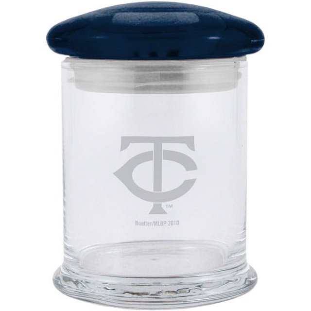 12oz MLB Minnesota Twins Glass Candy Jar